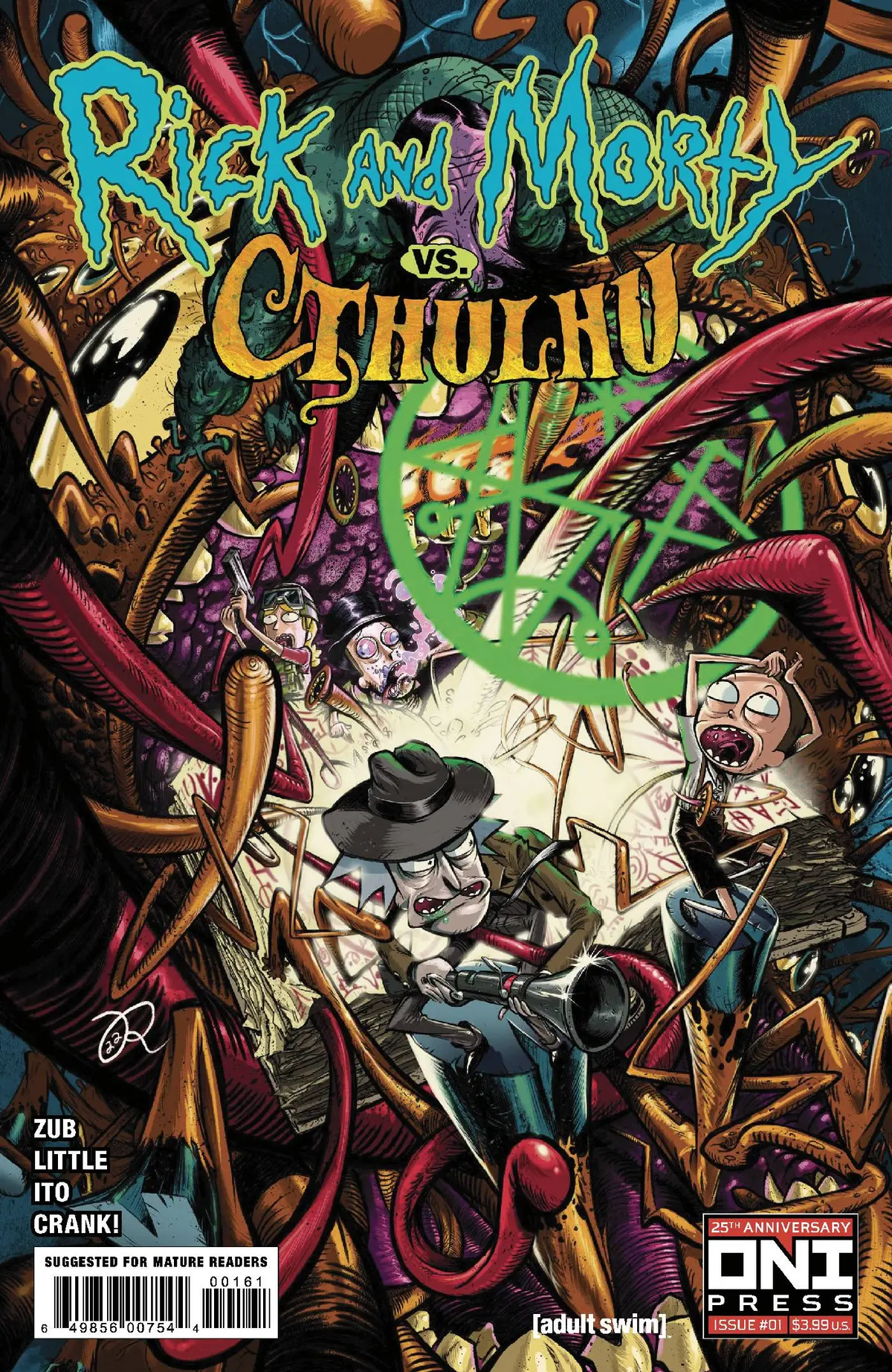 Rick And Morty Vs Cthulhu #1 Cvr F Lee 1
