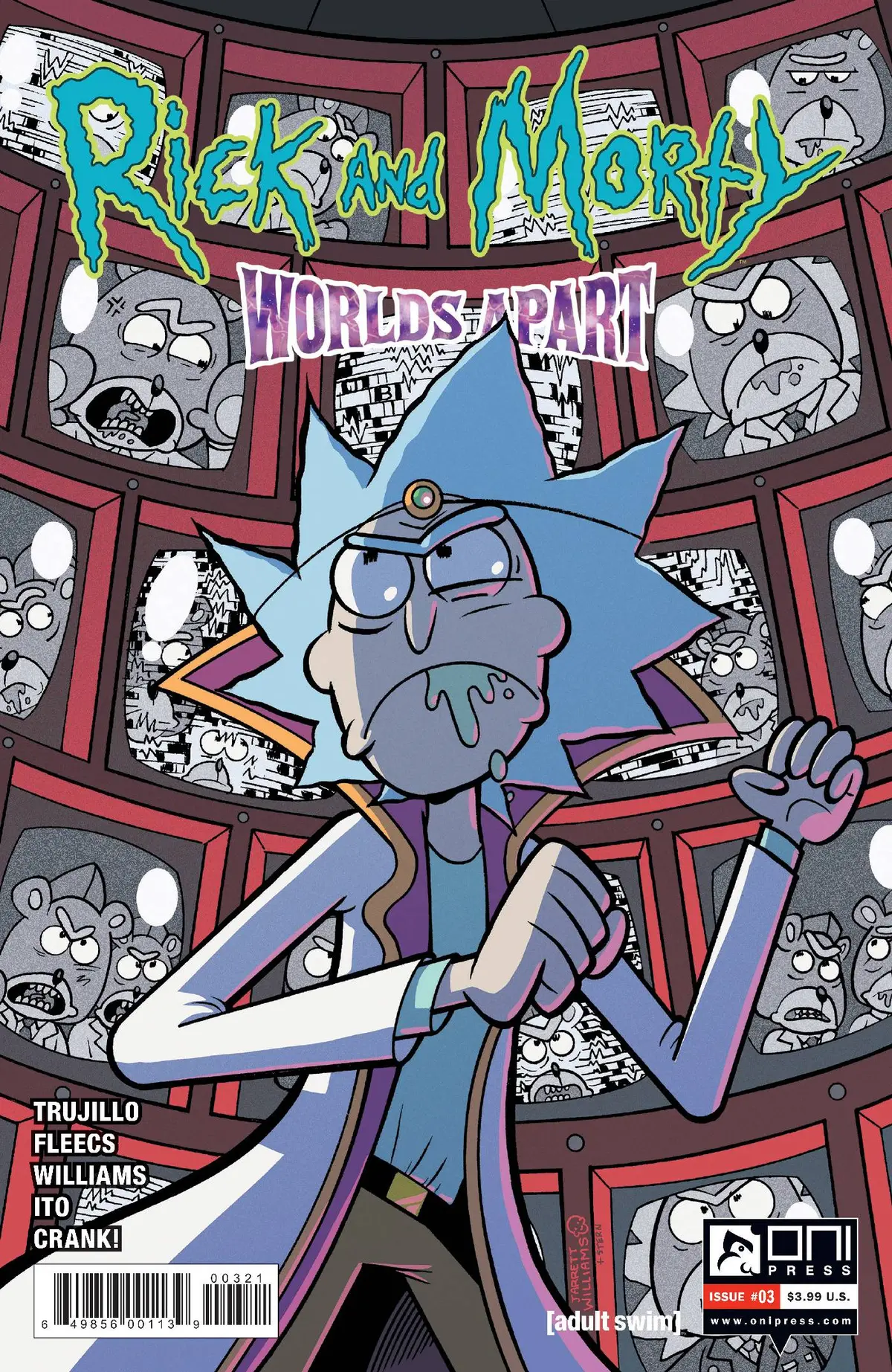 Rick And Morty Worlds Apart #3 Cvr B Williams 1