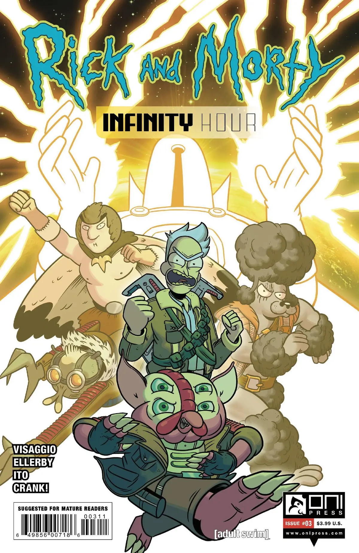 Rick And Morty Infinity Hour #3 Cvr B Ito 1