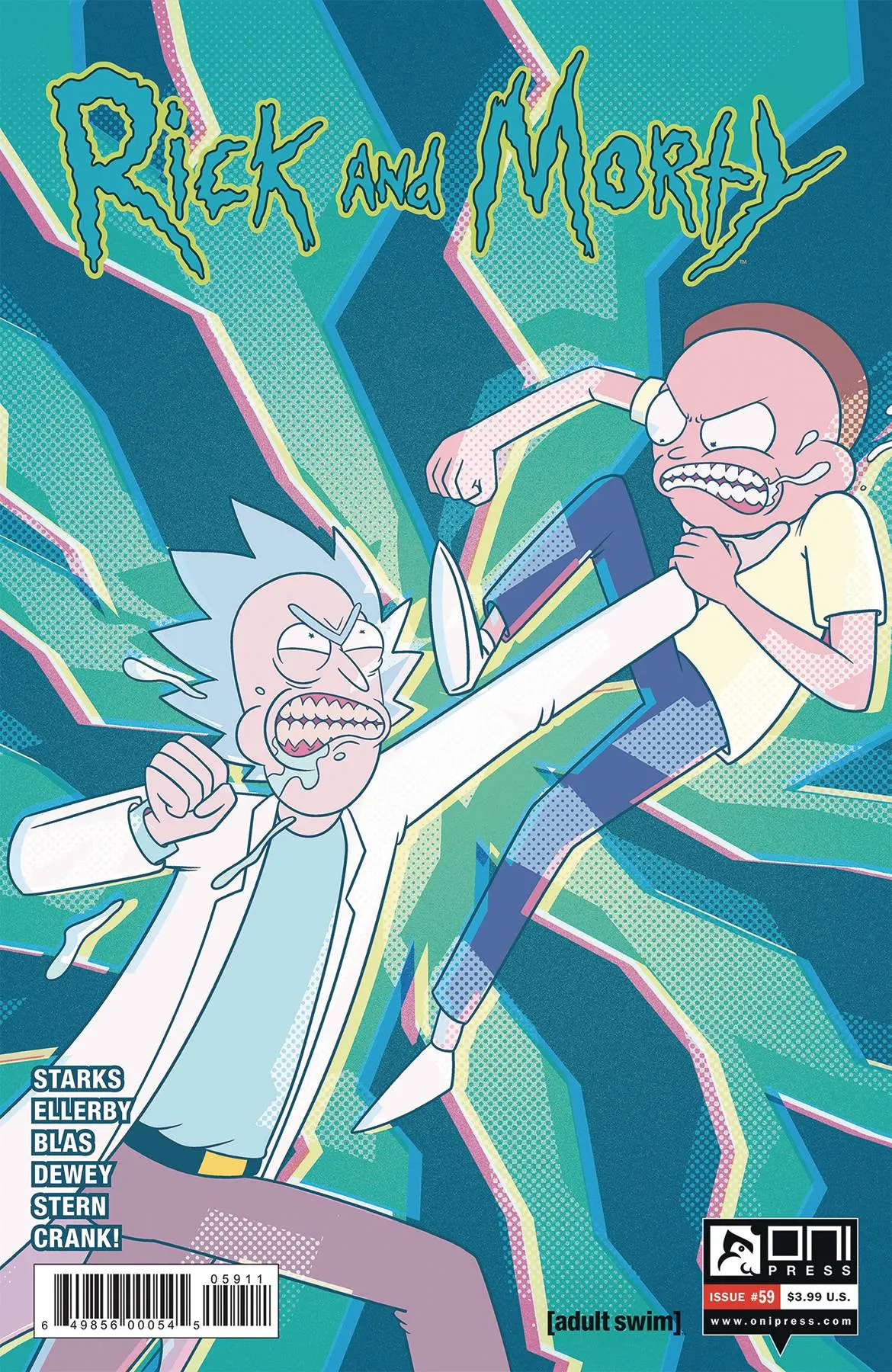 Rick & Morty #59 Cvr A Ellerby 1