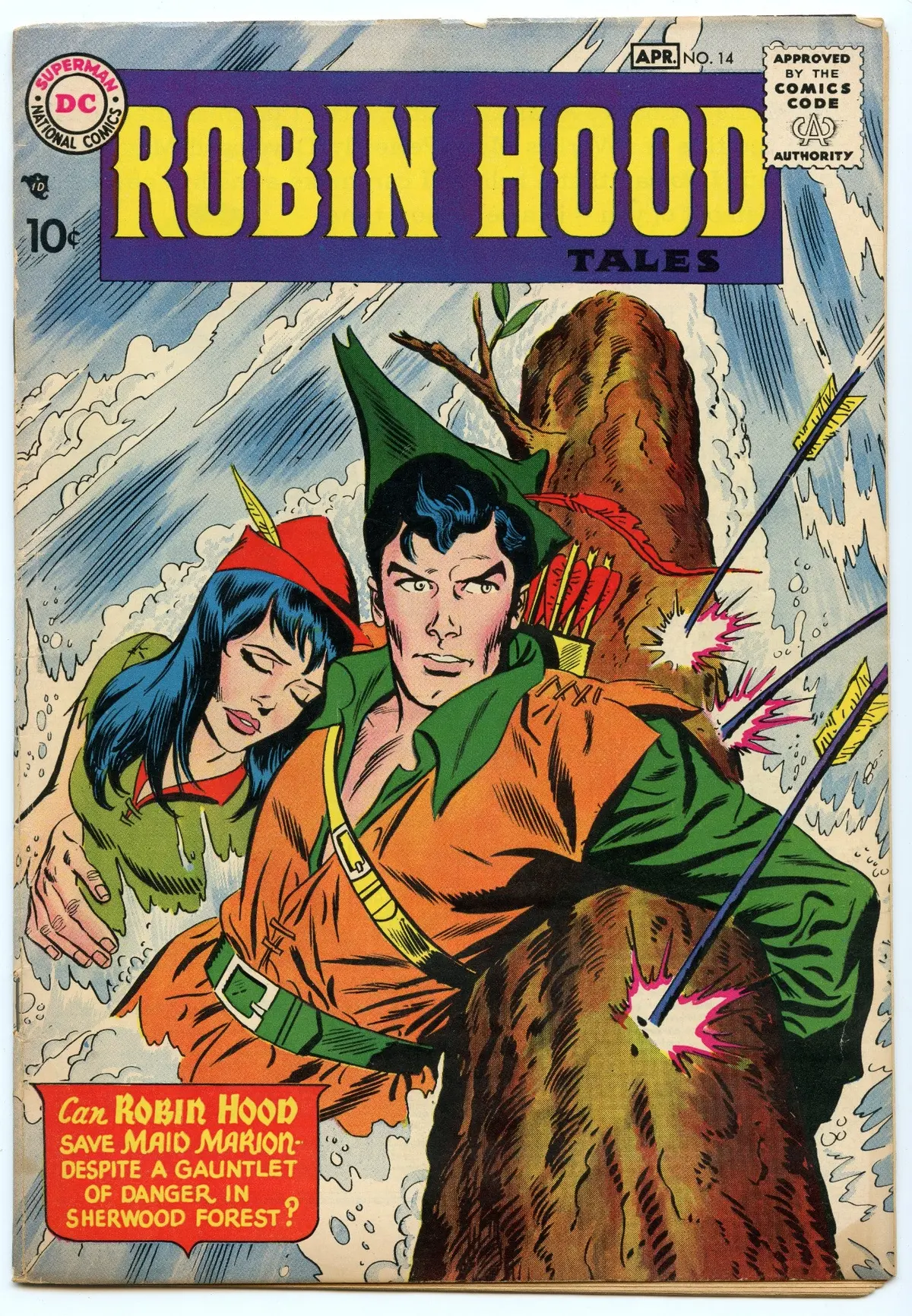 Robin Hood Tales 14 (Apr 1958) Vg/Fi (5.0) 1