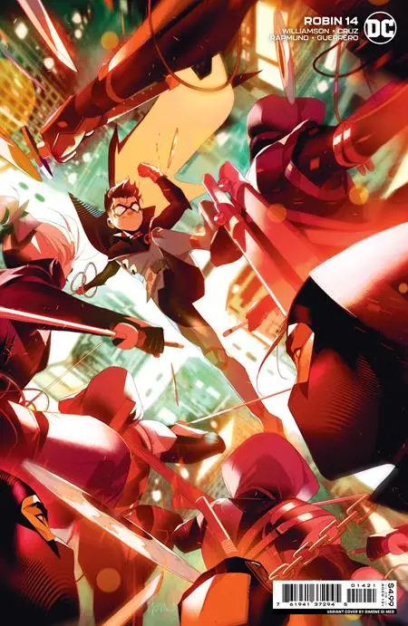 Robin #14 Cvr B Dimeo Card Stock Var 1