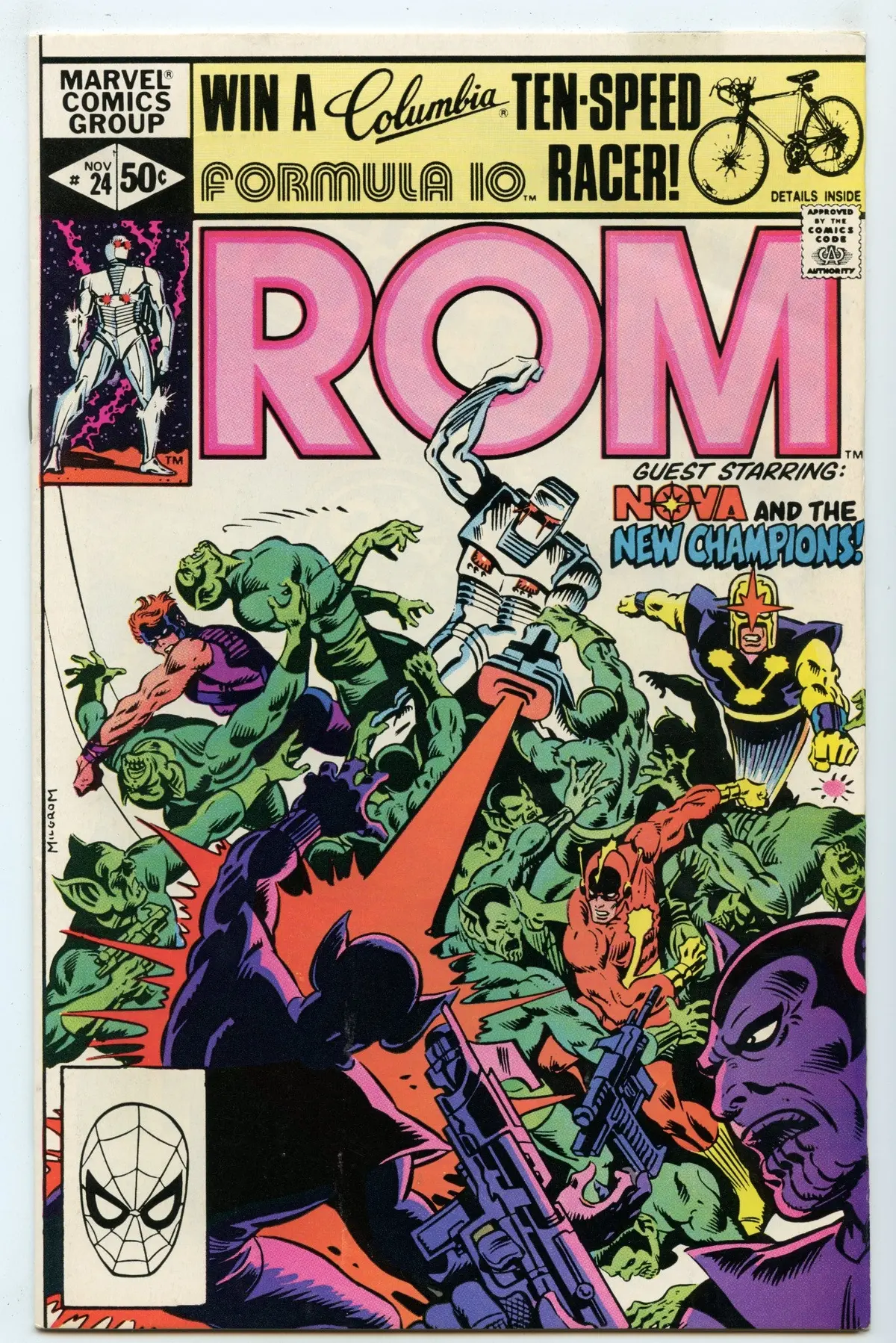 Rom 24 (Nov 1981) Vf/Nm (9.0) 1