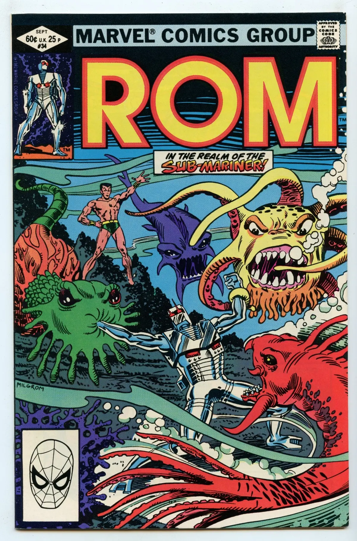 Rom 34 (Sep 1982) Nm- (9.2) 1