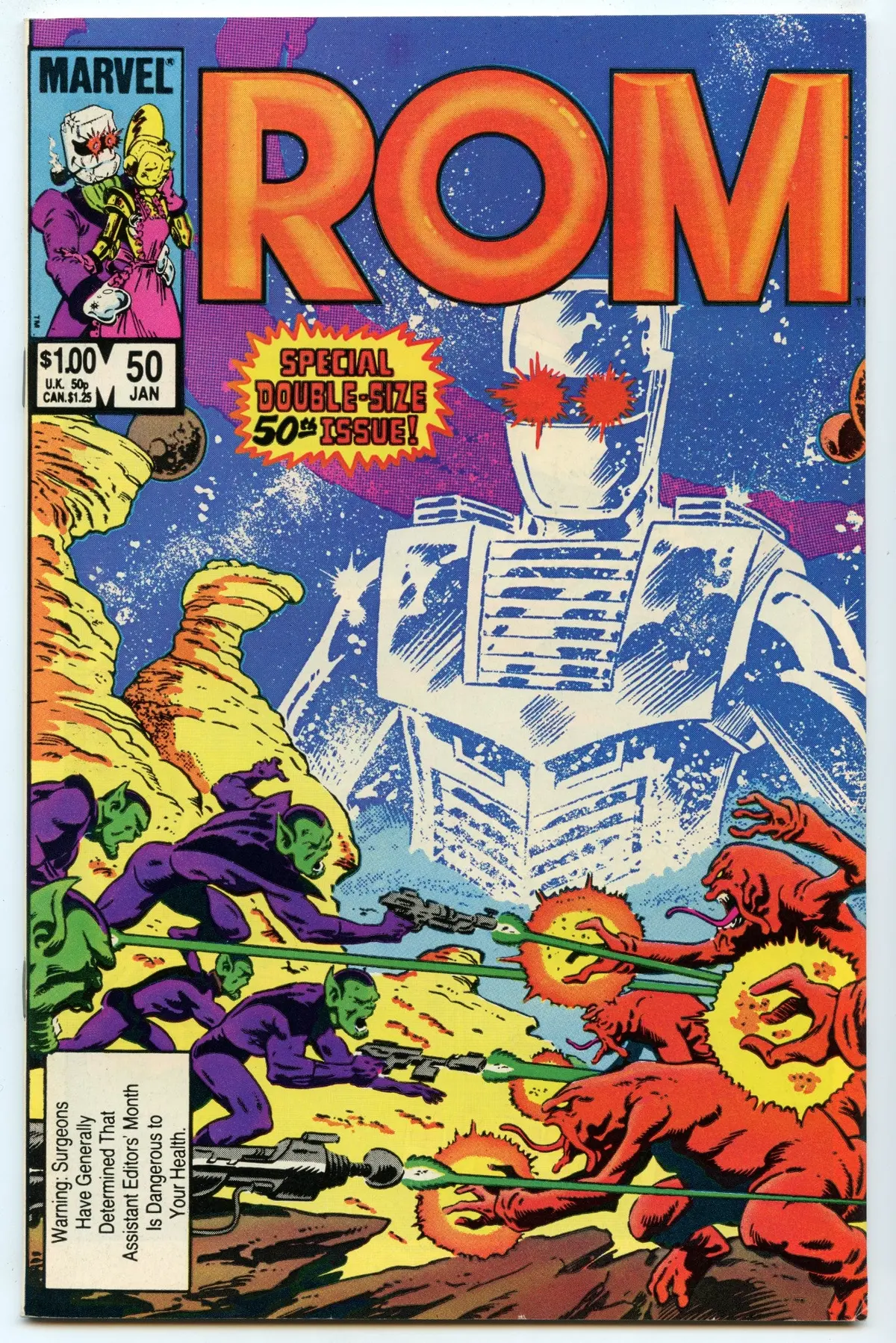 Rom 50 (Jan 1984) Nm- (9.2) 1