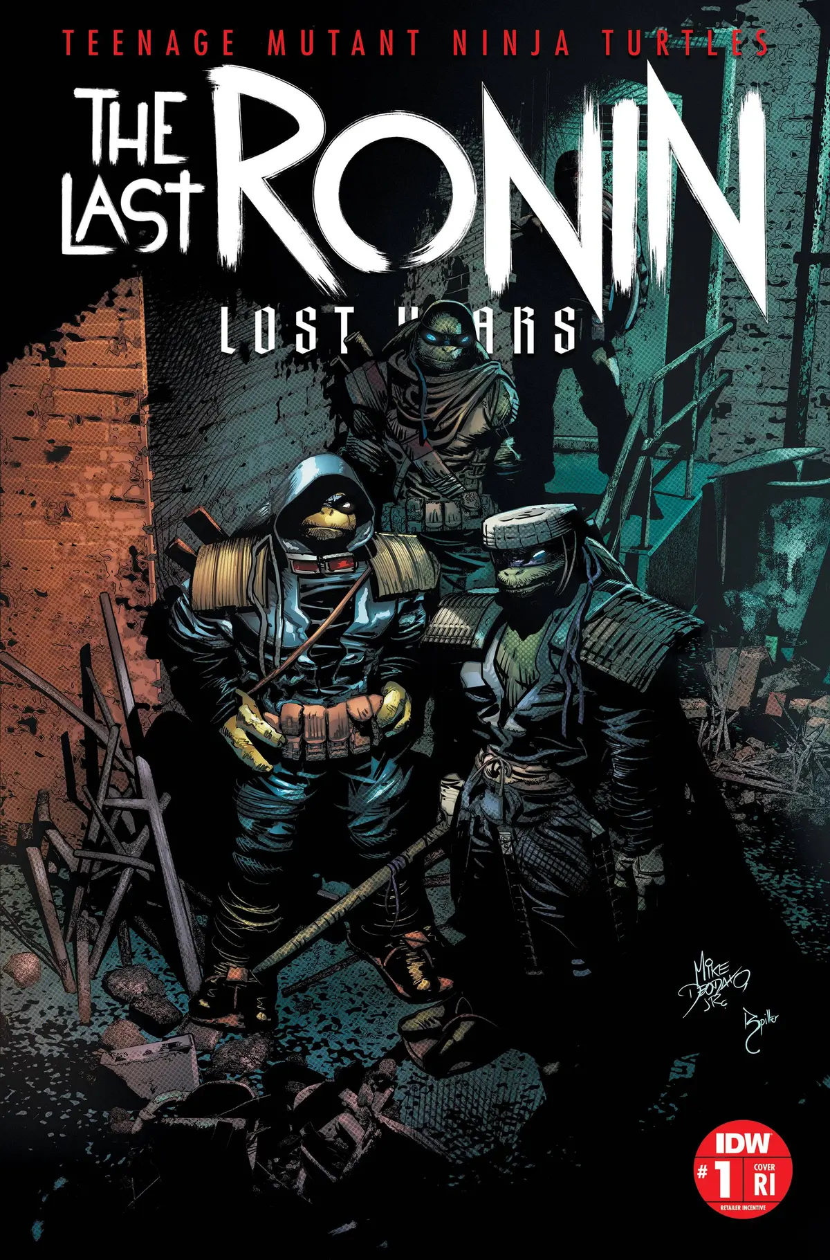 Tmnt Last Ronin Lost Years #1 Cvr C 25 Copy Incv Deodato 1