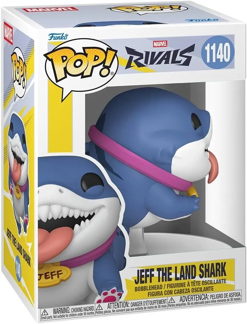 Funko Pop! Marvel Rivals - Jeff The Shark (Feb 2026) 1