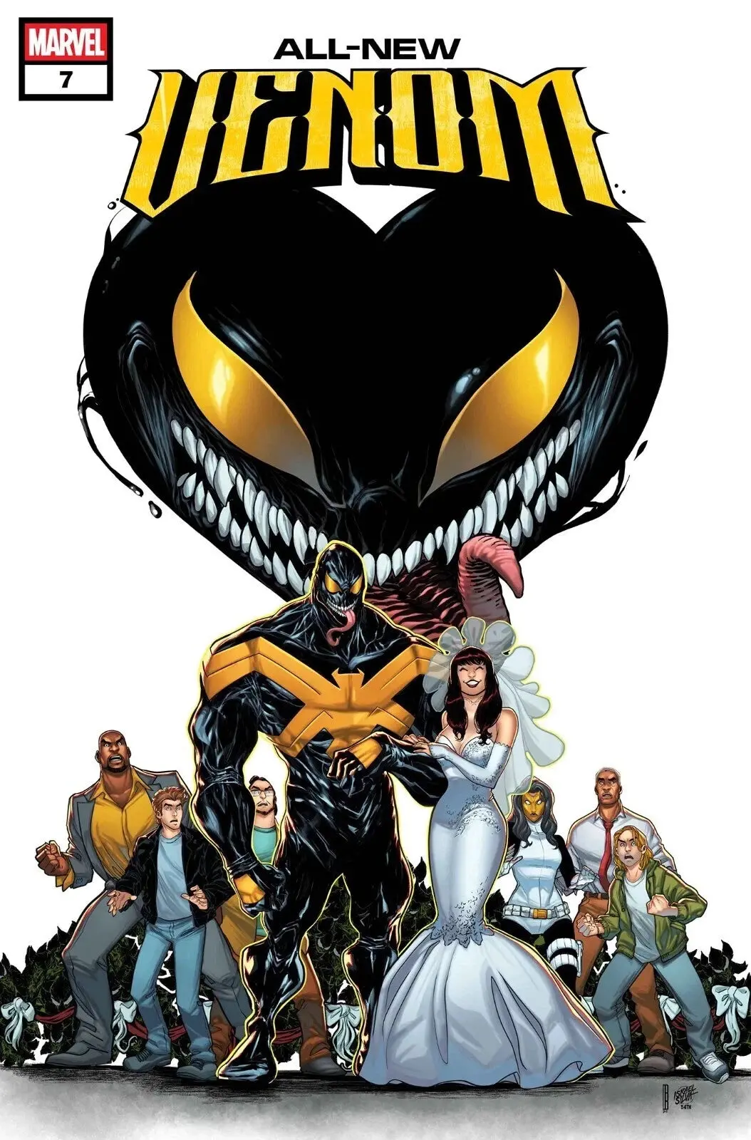 All New Venom #7 David Baldeon Spoiler Var 1