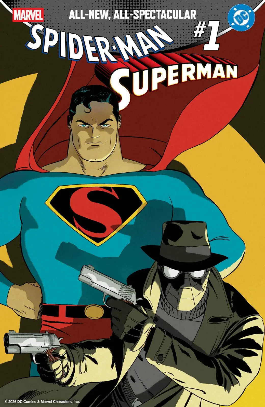 Marvel/Dc: Spider-Man/Superman #1 Marcos Martin Variant 1