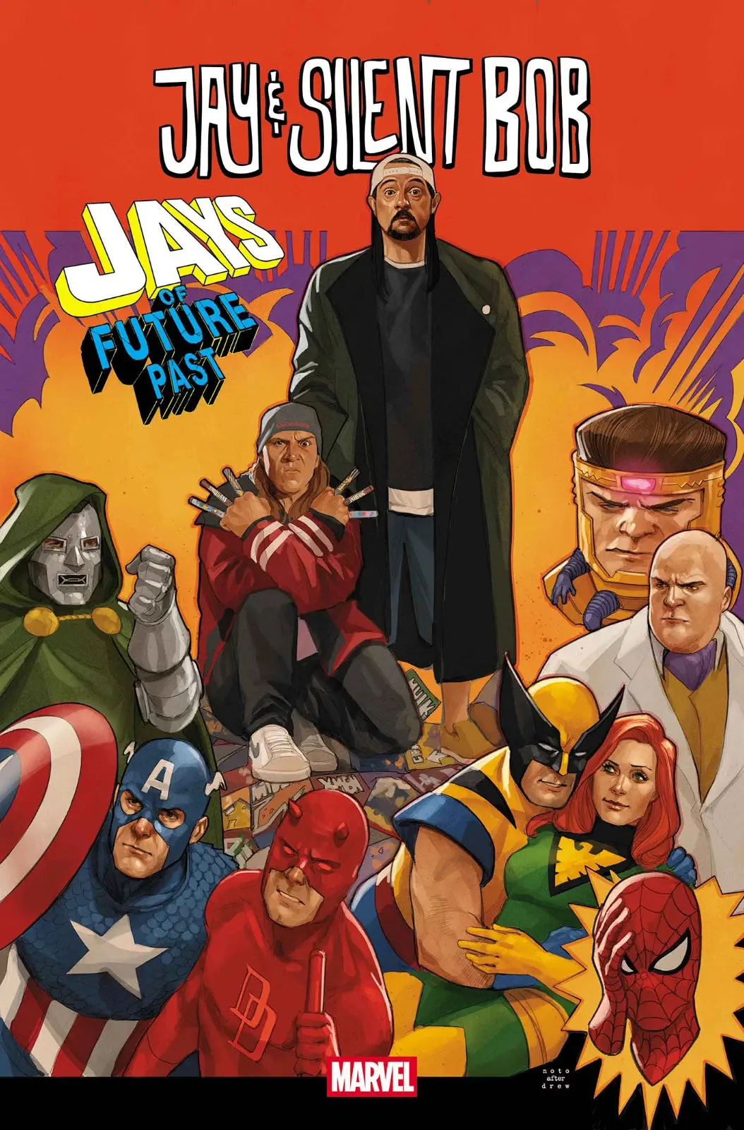 Jay & Silent Bob: Jays Of Future Past #1 Phil Noto Homage Variant (6/10/26) 1