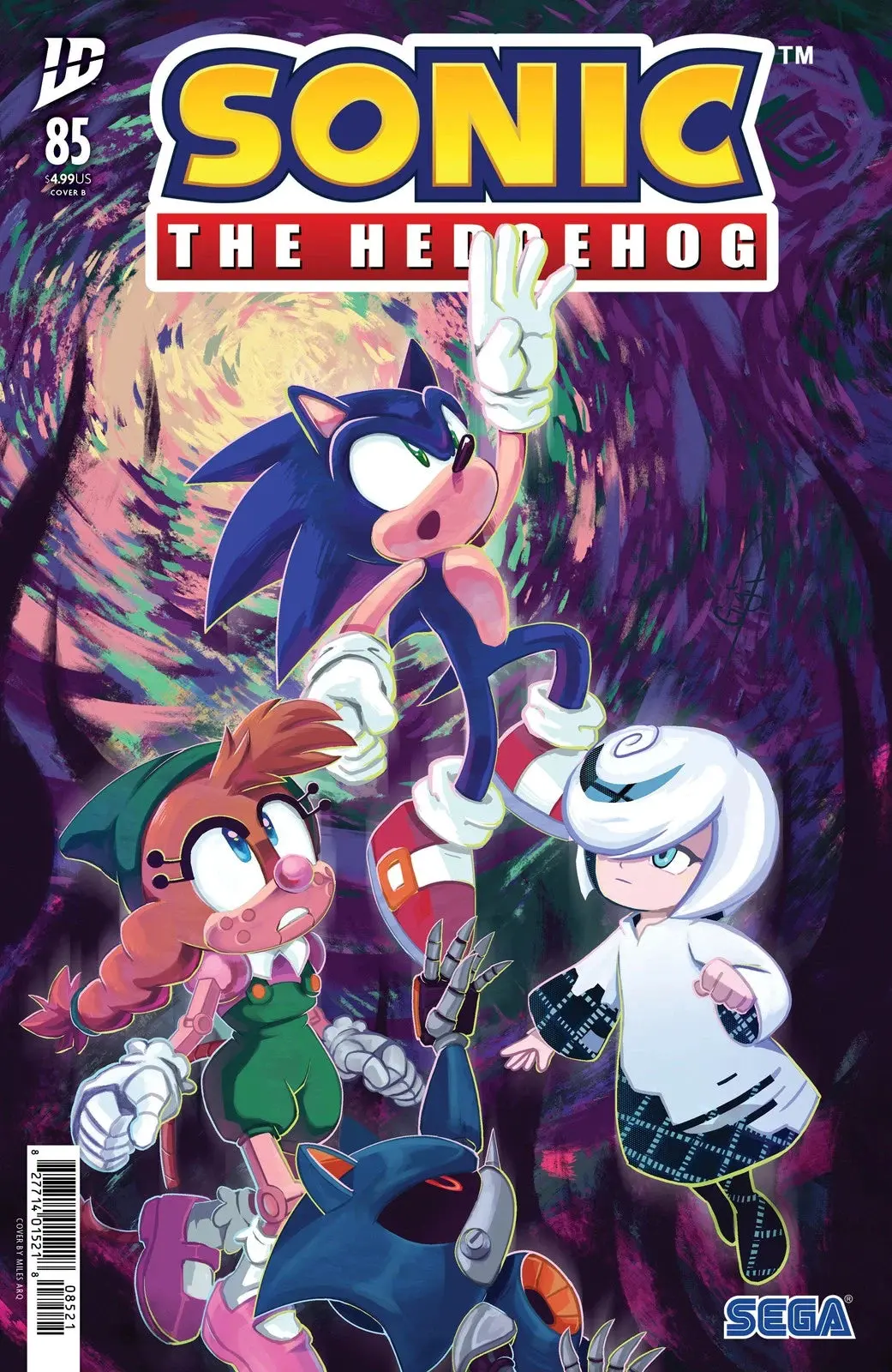 Sonic The Hedgehog #85 Variant B (Dutreix) 1
