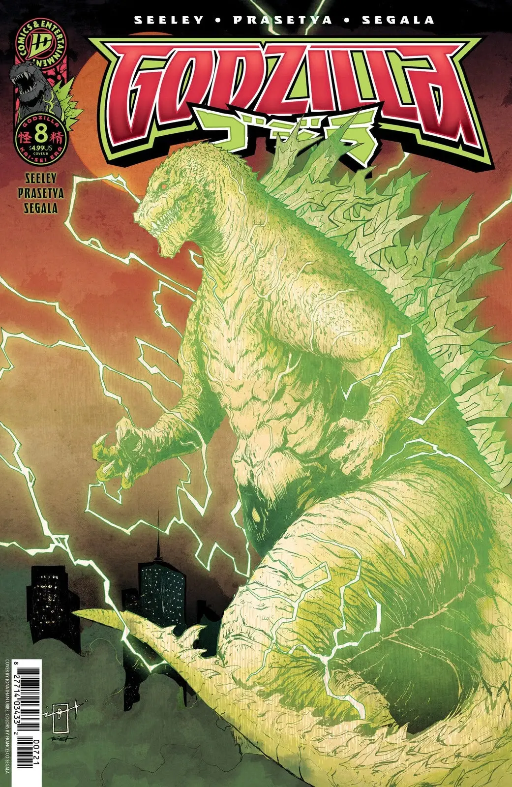 Godzilla [Kai-Sei Era] #8 Variant B (Uribe) 1