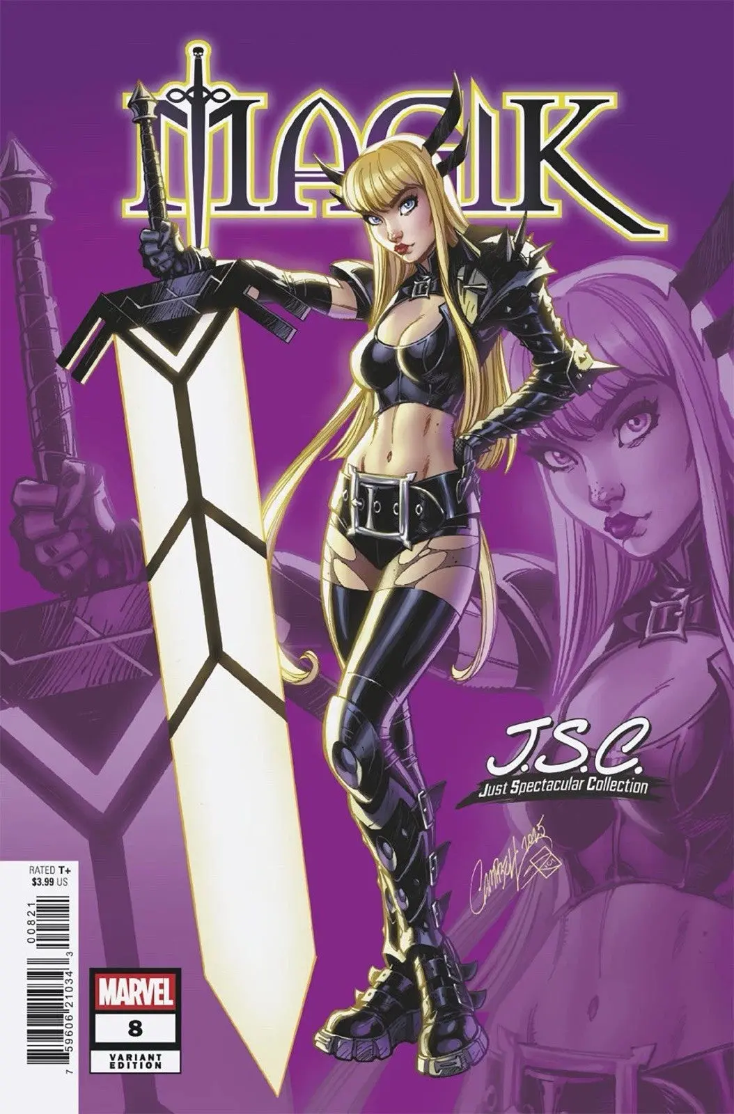 Magik #8 J Scott Campbell Var 1
