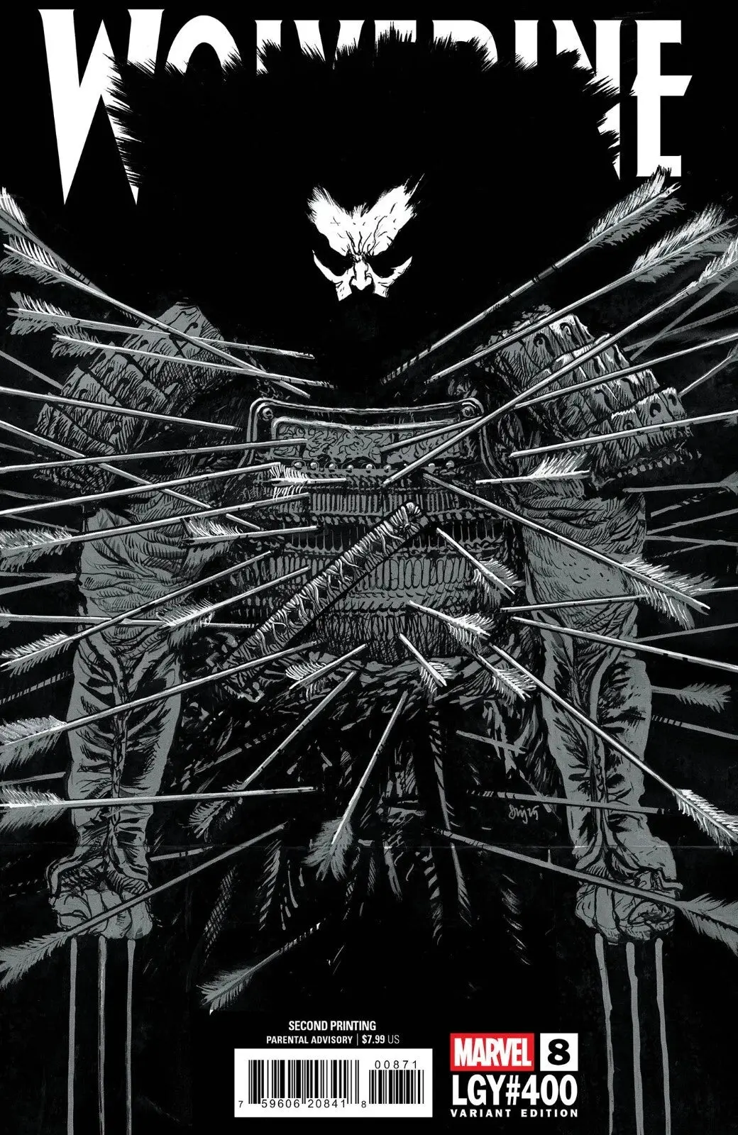 Wolverine #8 2Nd Ptg Daniel Warren Johnson Var 1