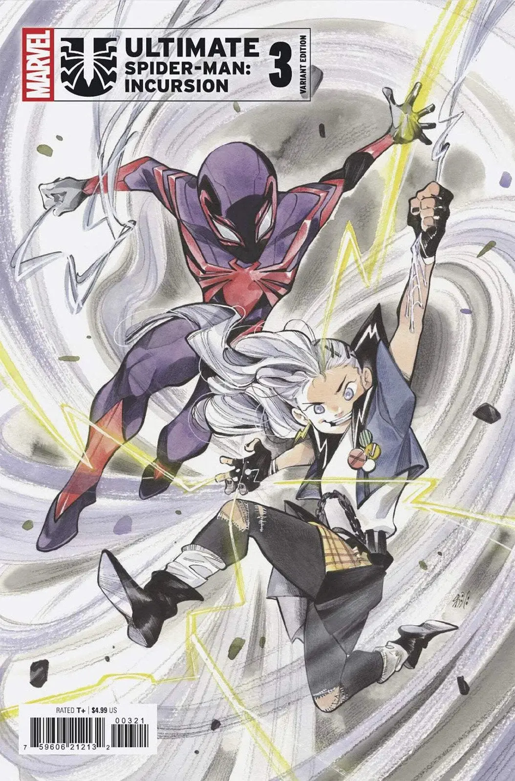 Ultimate Spider-Man Incursion #3 Peach Momoko Var 1