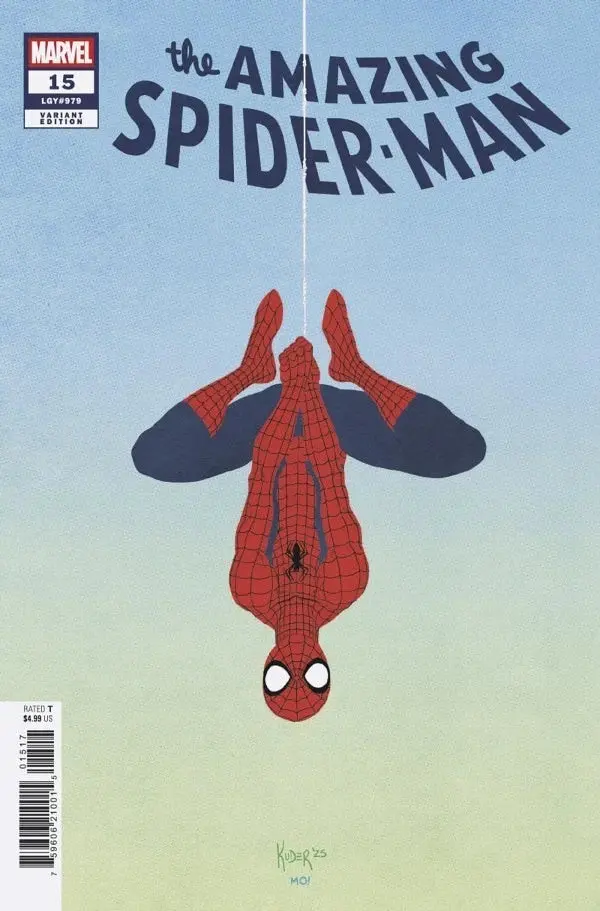 Amazing Spider-Man #15 Aaron Kuder 1/25 Variant 1