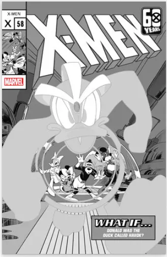 Amazing Spider-Man #49 100 Copy Incv Disney What If Bw Var 1