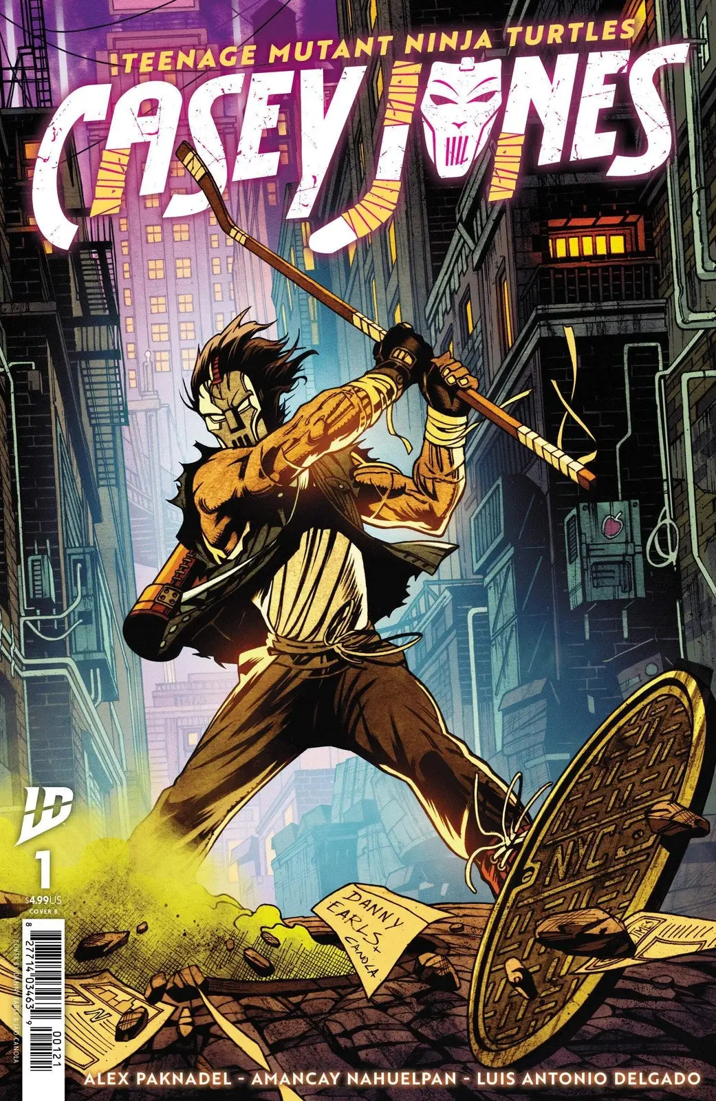 Teenage Mutant Ninja Turtles Casey Jones #1 Variant B (Earls) 1