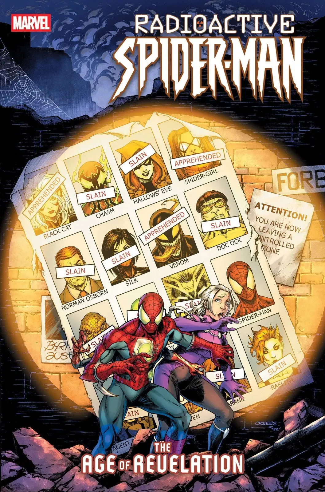 Radioactive Spider-Man #3 Creees Lee Variant [Aor] 1