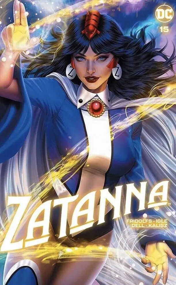Zatanna #15 Ariel Diaz Exclusive Variant Dc Comics 1