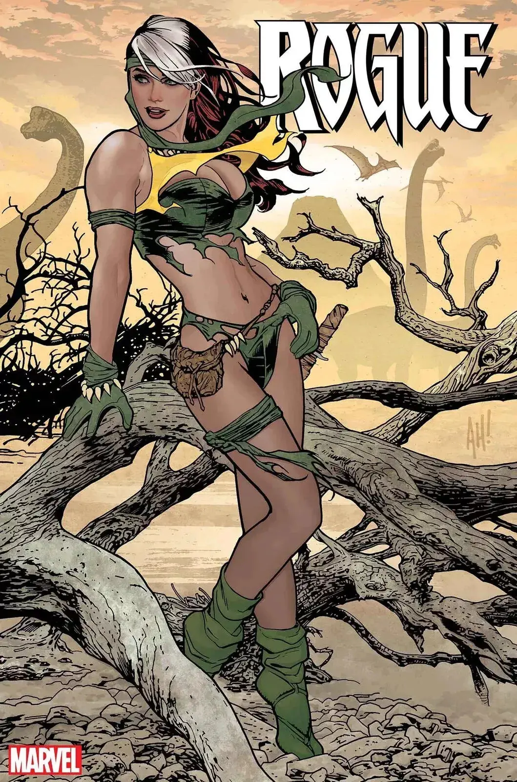 Rogue The Savage Land #1 (Of 5) 2Nd Ptg Adam Hughes Var 1