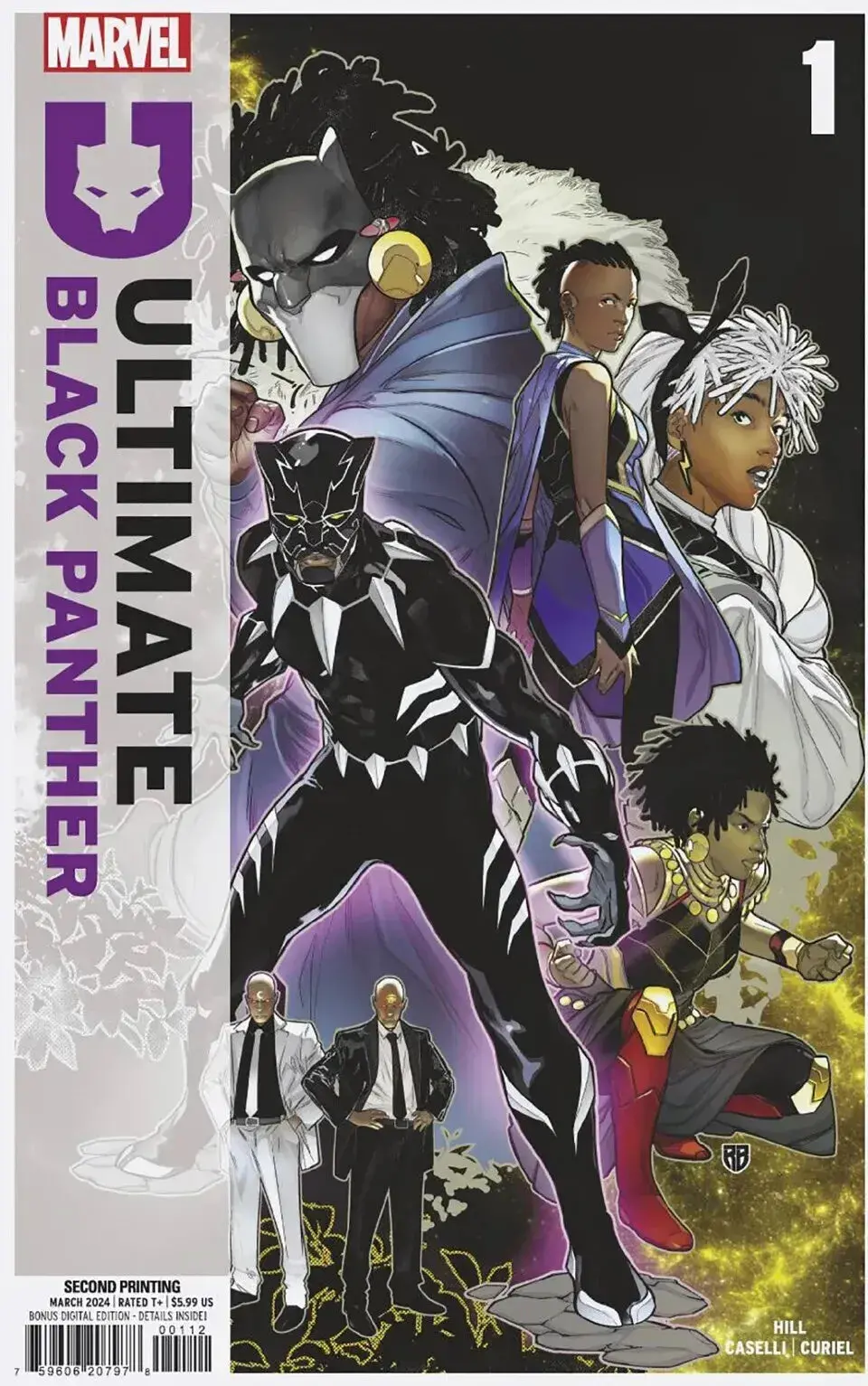 Ultimate Black Panther #1 2Nd Ptg Silva Var 1