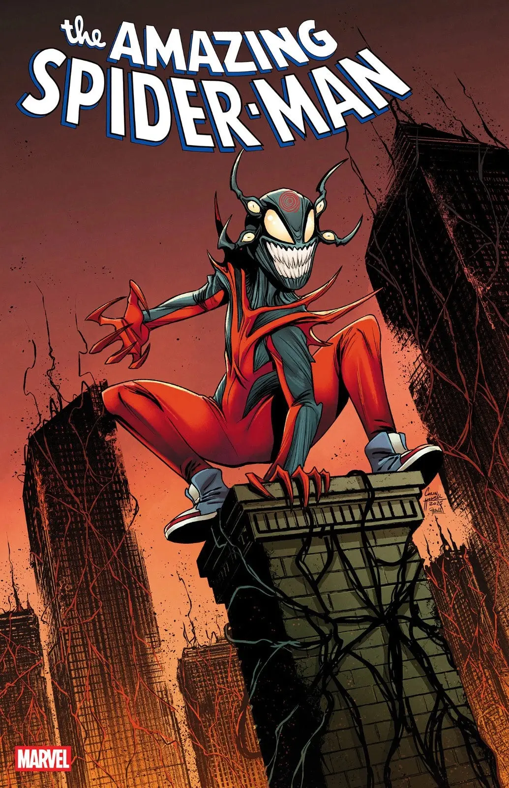 Amazing Spider-Man #18 Corin Howell Knullified Variant 1