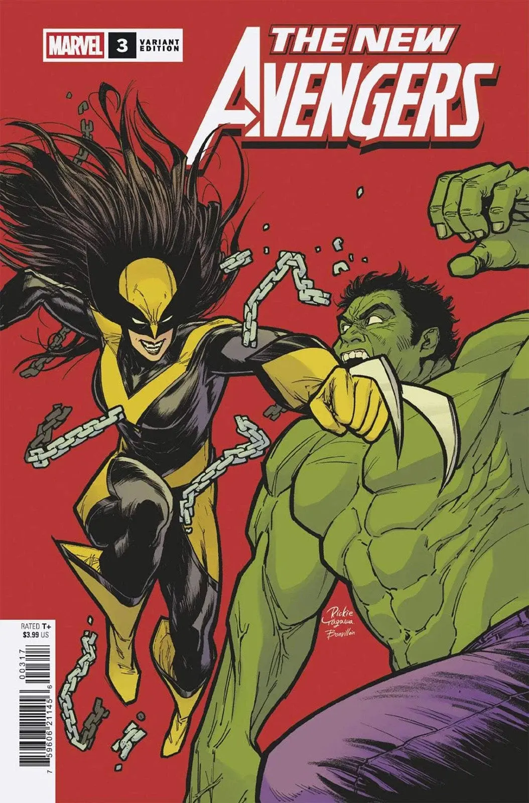 New Avengers #3 Rickie Yagawa 1/25 Variant 1
