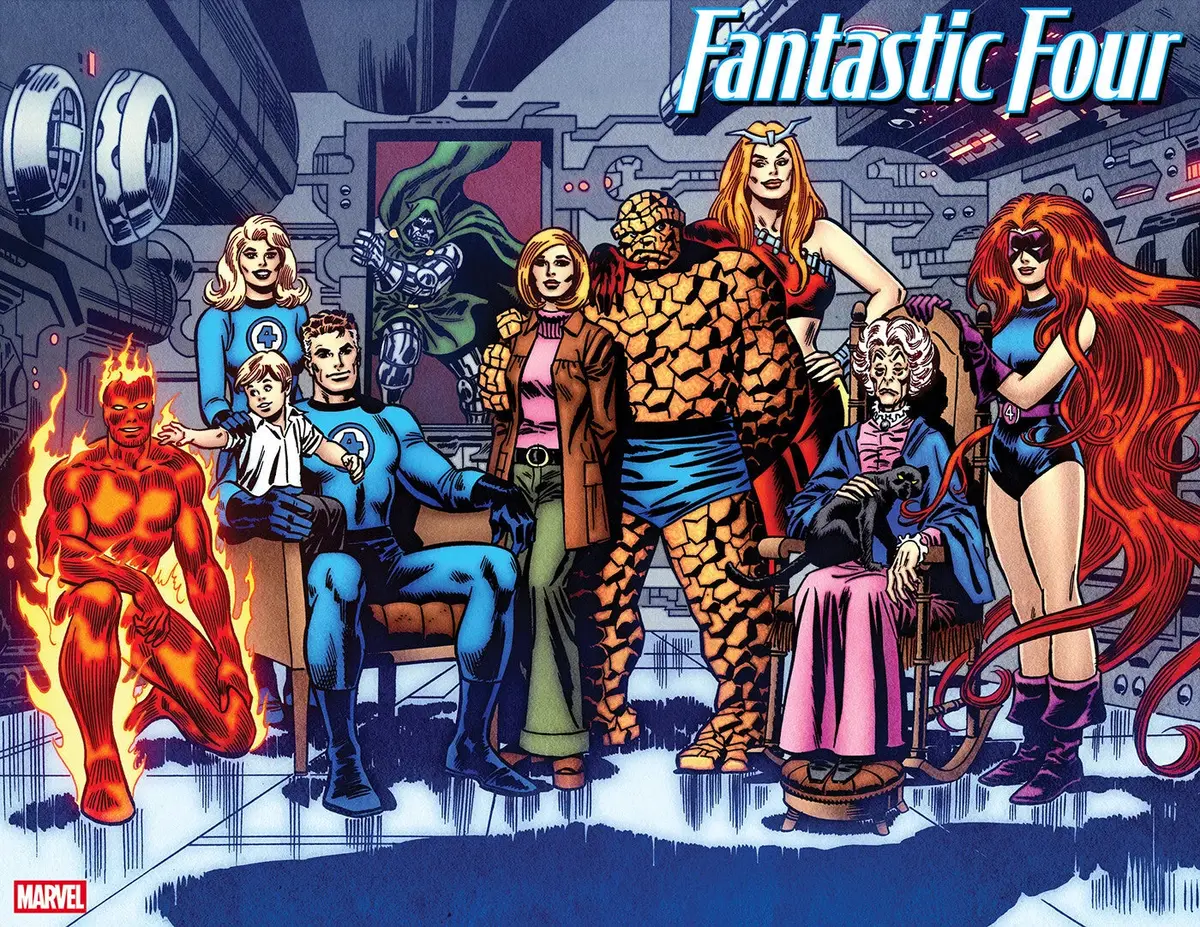Fantastic Four #1 50 Copy Incv John Buscema Remastered Var 1