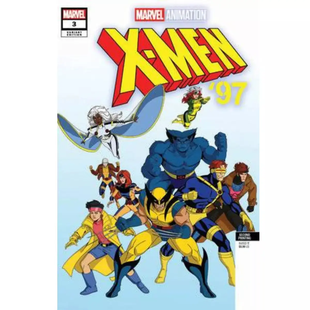 X-Men 97 #3 2Nd Ptg Marvel Animation Var 1
