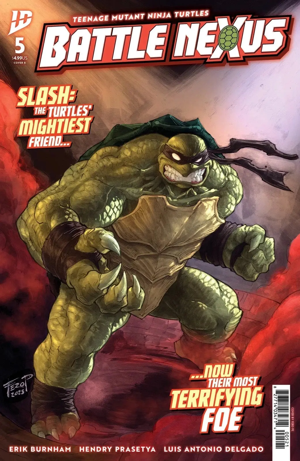 Teenage Mutant Ninja Turtles: Battle Nexus #5 Variant B (Pe) 1