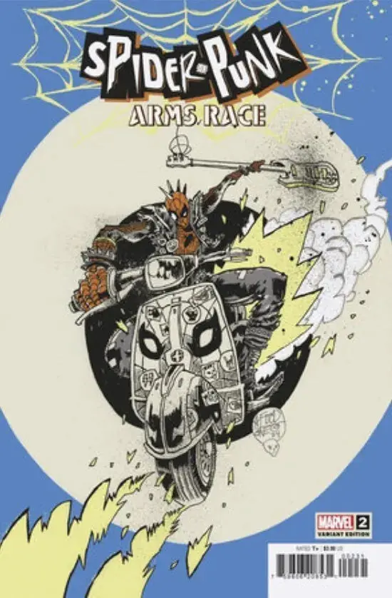 Spider-Punk #2 Jim Mahfood Var 1