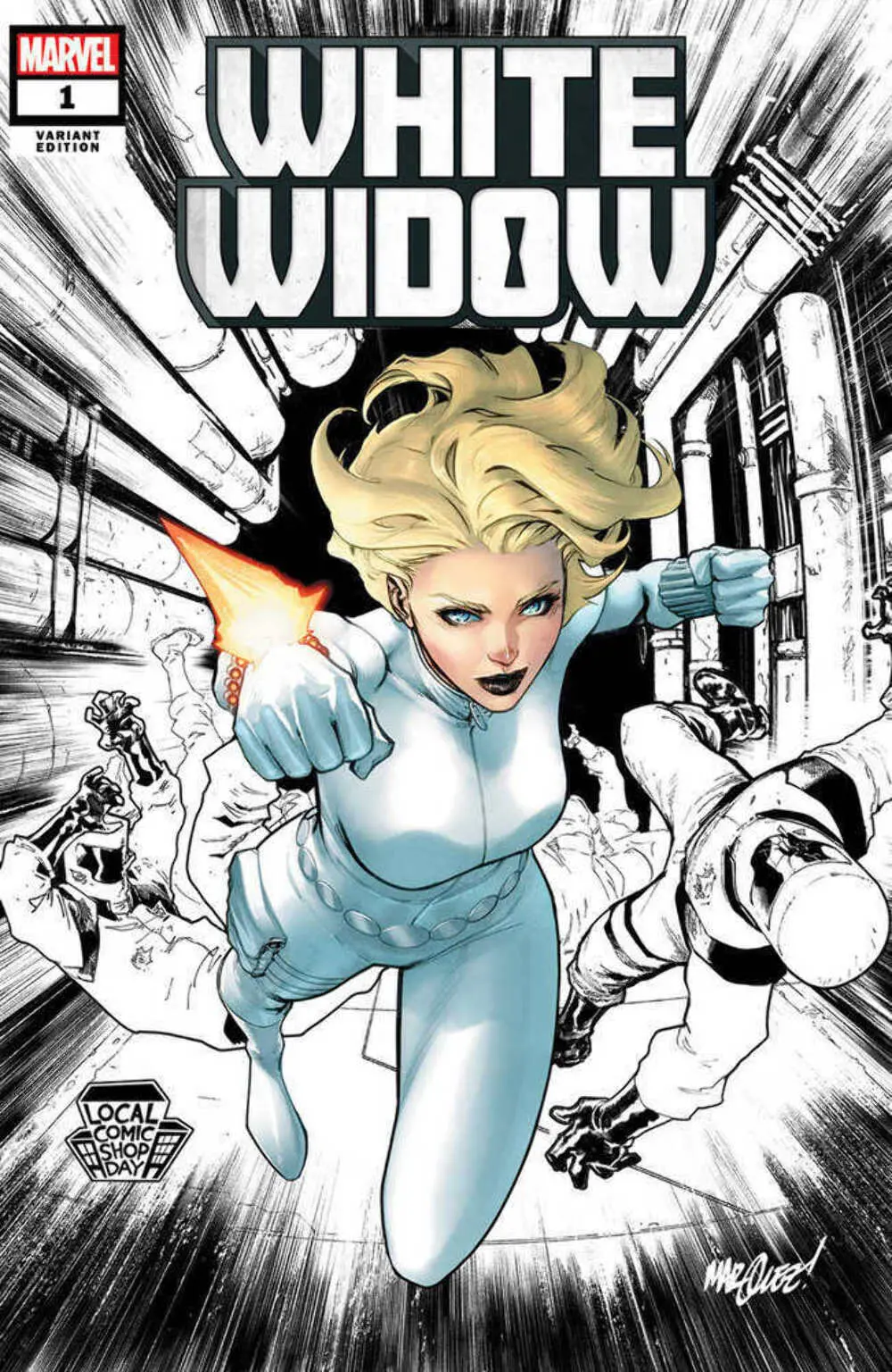 White Widow #1 Lcsd Variant 1