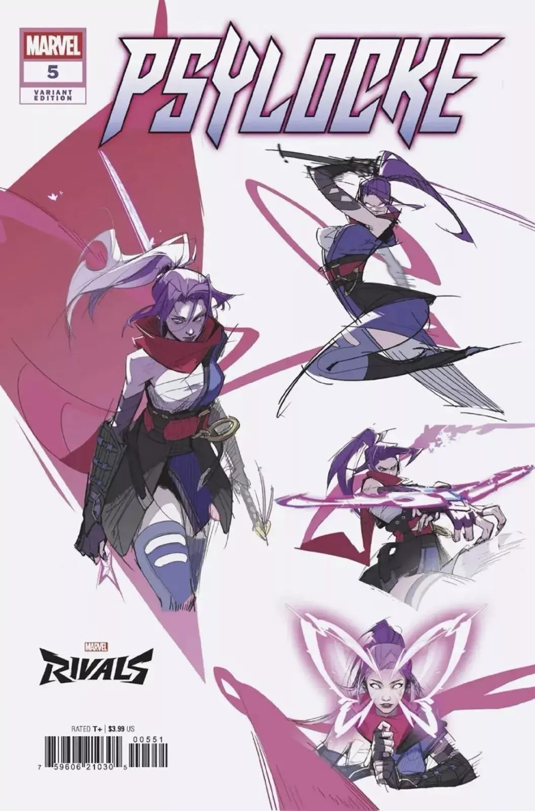 Psylocke #5 Netease Marvel Rivals Var 1
