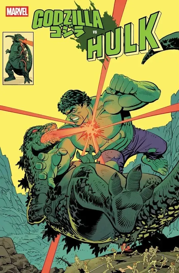 Godzilla Vs Hulk #1 Godzilla King Of Monsters Homage Var 1