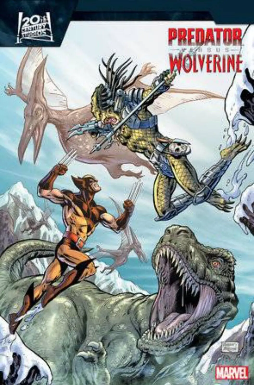 Predator Vs Wolverine #4 Dan Jurgens Variant 1