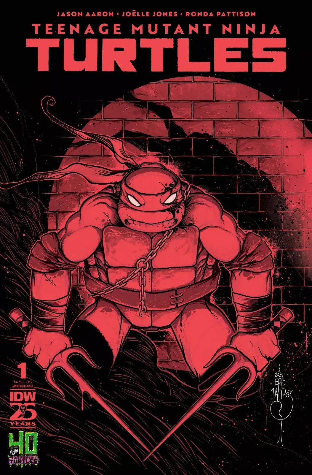Teenage Mutant Ninja Turtles 2024 #1 40Th Anniv Talbot Var 1