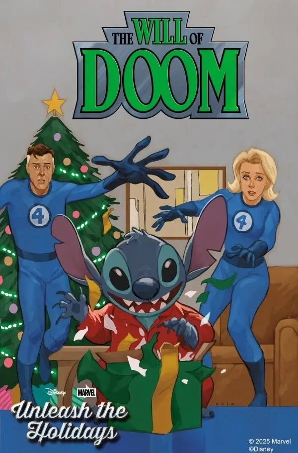 Will Of Doom #1 Phil Noto Disney Stitch Unleash The Holidays Variant 1