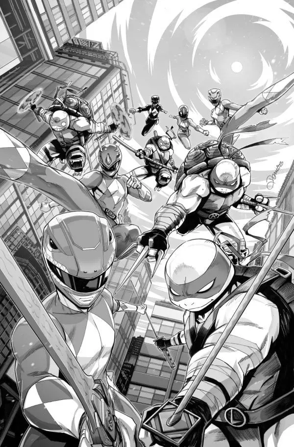 Mmpr Tmnt Iii #1 Cvr G 10 Copy Incv Zonno Vir 1
