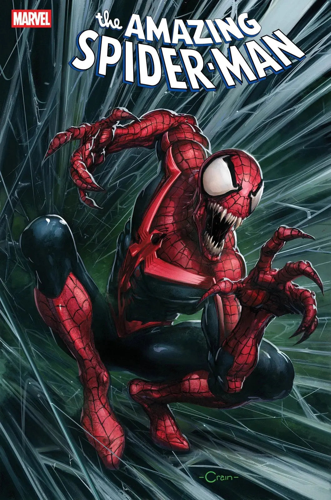 Amazing Spider-Man #17 Clayton Crain Knullified Variant 1