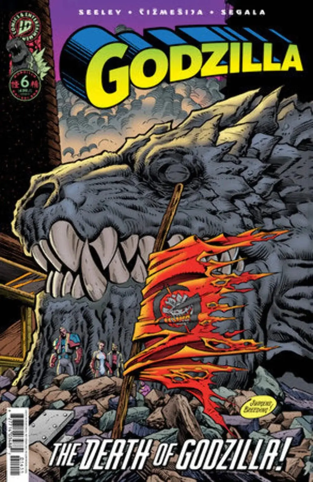 Godzilla [Kai-Sei Era] #6 Variant D (Jurgens The Death Of Godzilla - Secret Homage Variant) 1