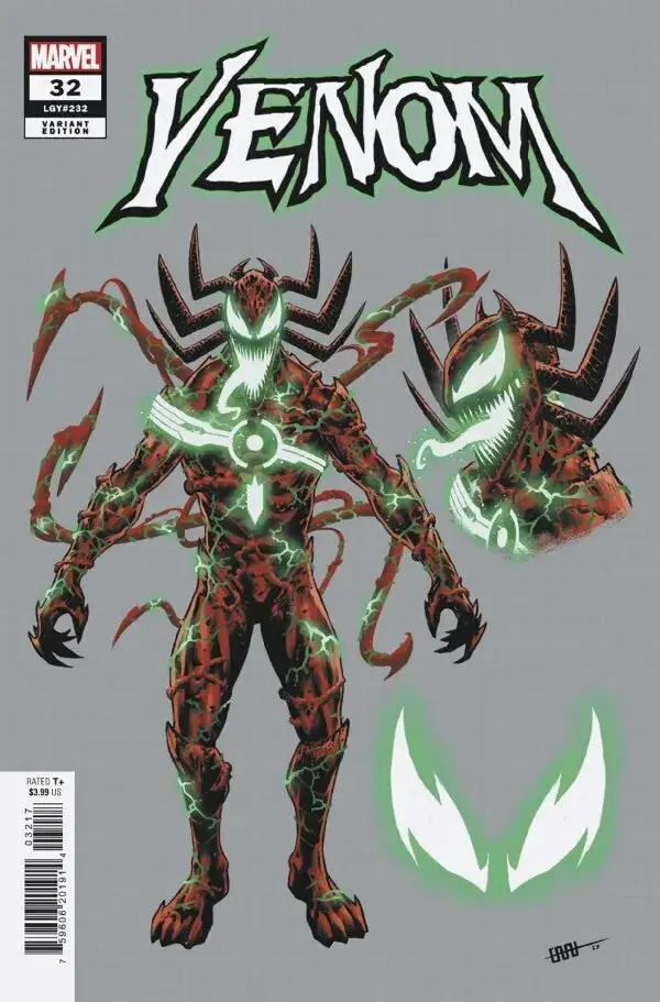 Venom #32 10 Copy Incv Cafu Design Var 1