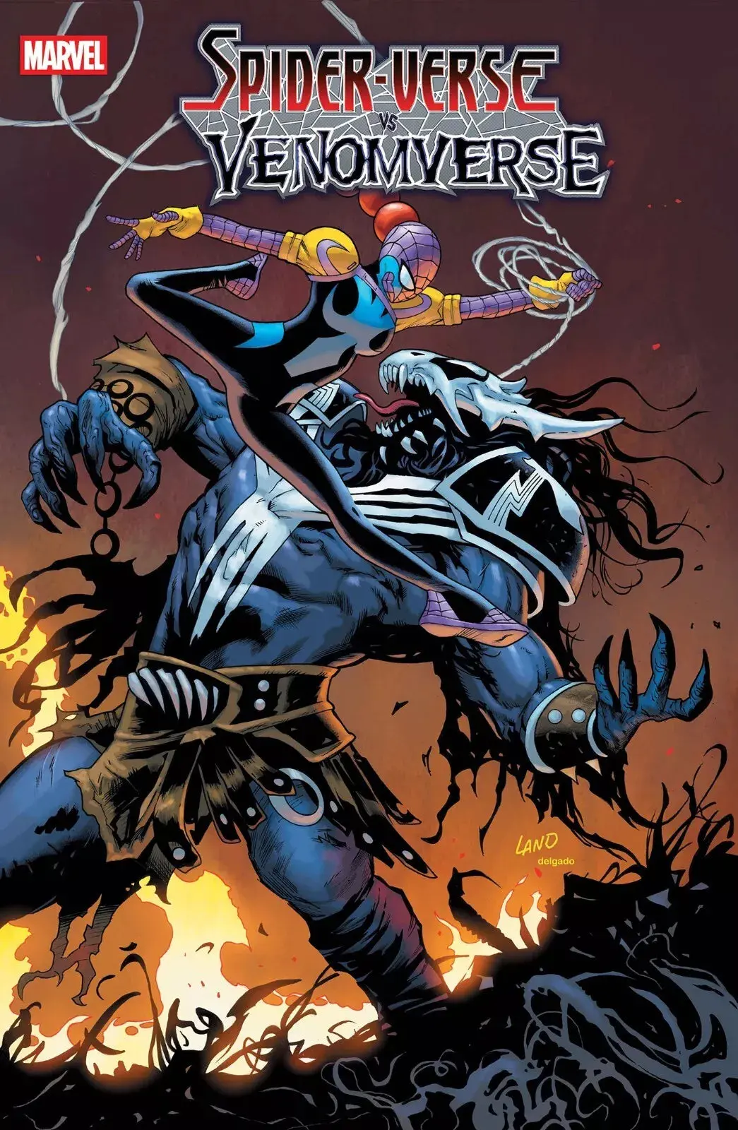 Spider-Verse Vs Venomverse #1 Greg Land Var 1