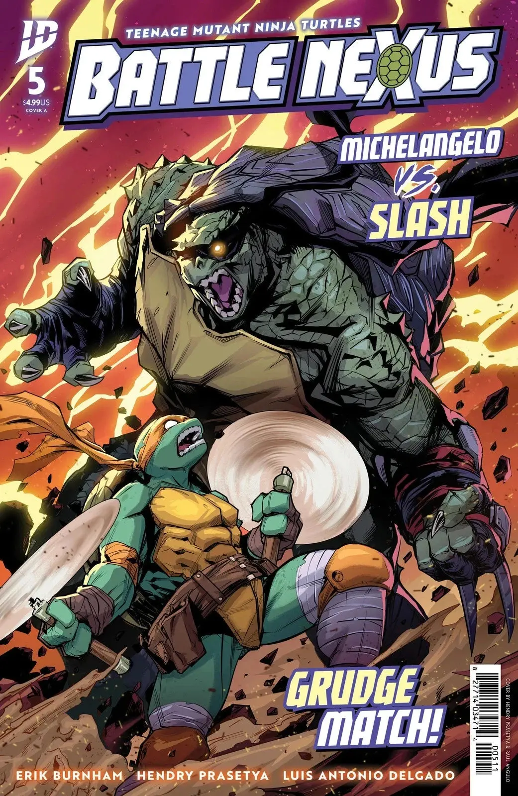 Teenage Mutant Ninja Turtles: Battle Nexus #5 Cover A (Prasetya) 1