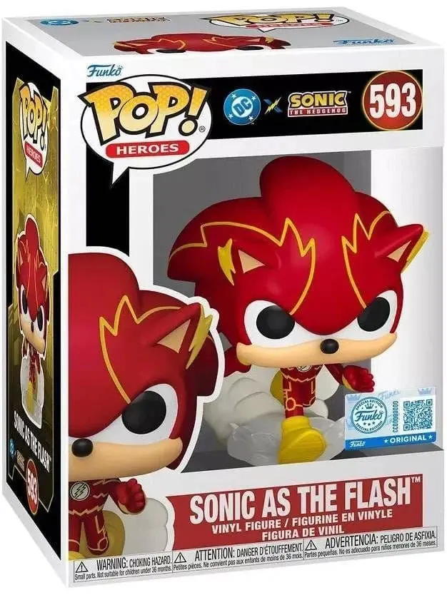 Funko Pop! Justice League X Sonic The Hedgehog - Sonic As The Flash (March 2026) 1
