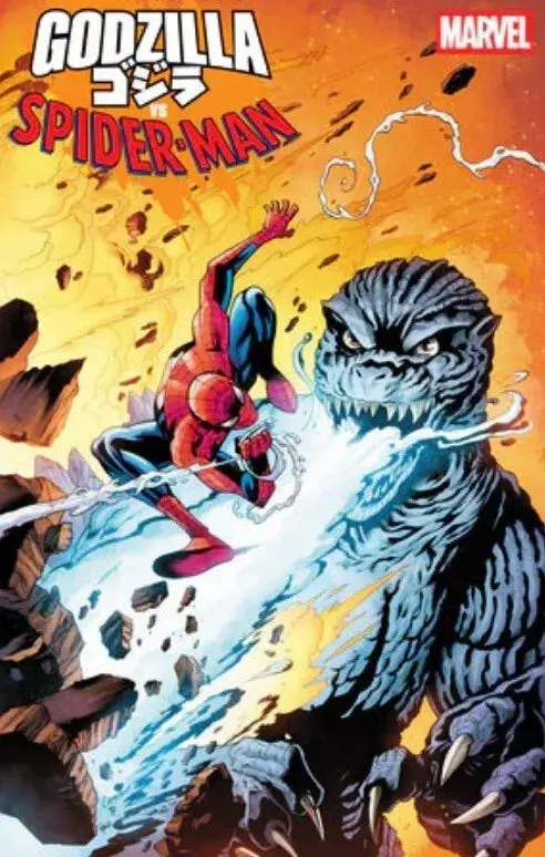 Godzilla Vs Spider-Man #1 Chris Campana Var 1