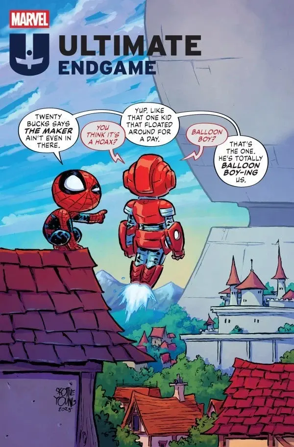 Ultimate Endgame #1 Skottie Young Variant 1