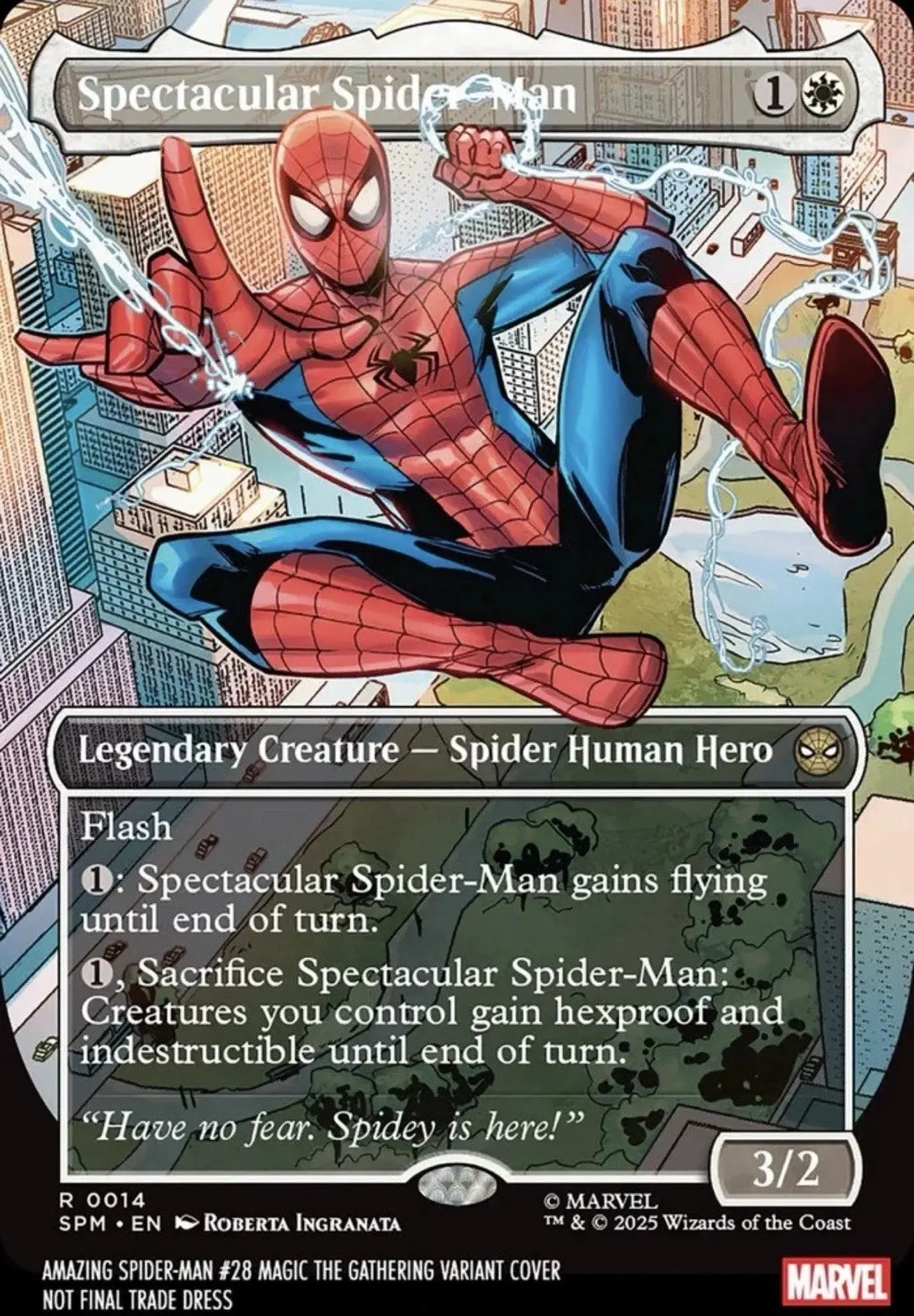 Amazing Spider-Man #28 Roberta Ingranata Magic: The Gathering Variant (5/6/26) 1