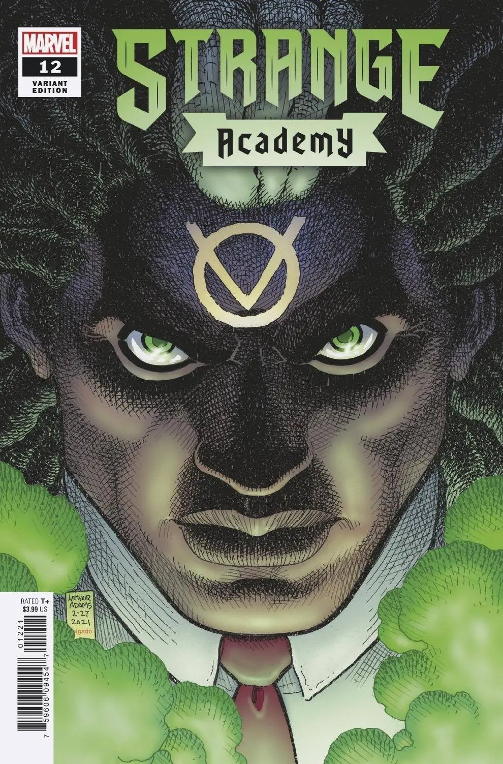 Strange Academy #12 Adams Character Spotlight Var 1