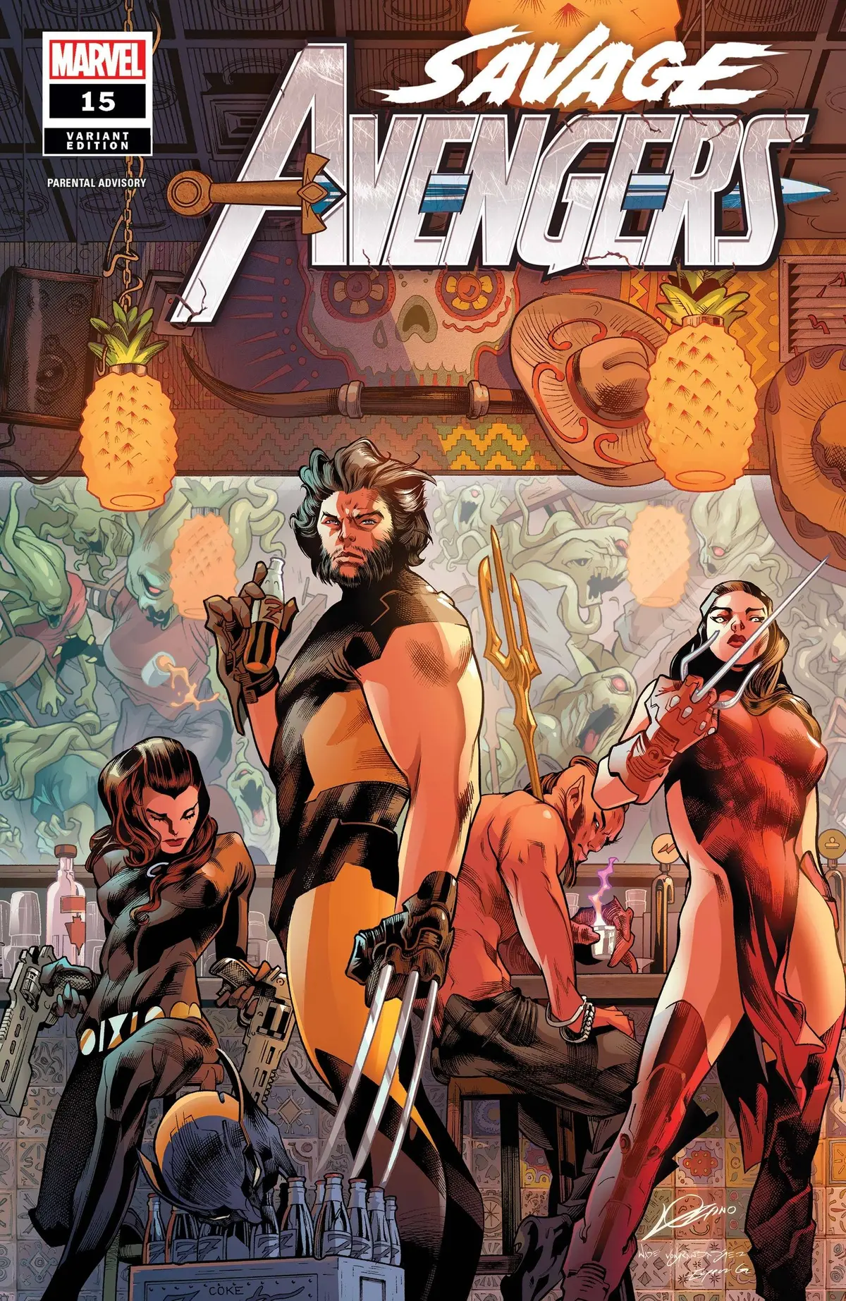 Savage Avengers #15 Lozano Var 1